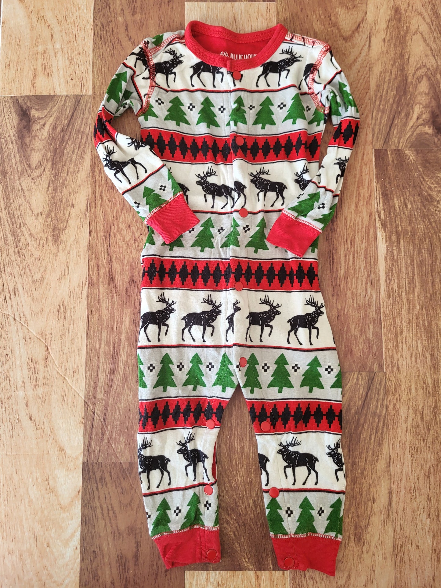 Pyjama little blue house - 6-12 mois