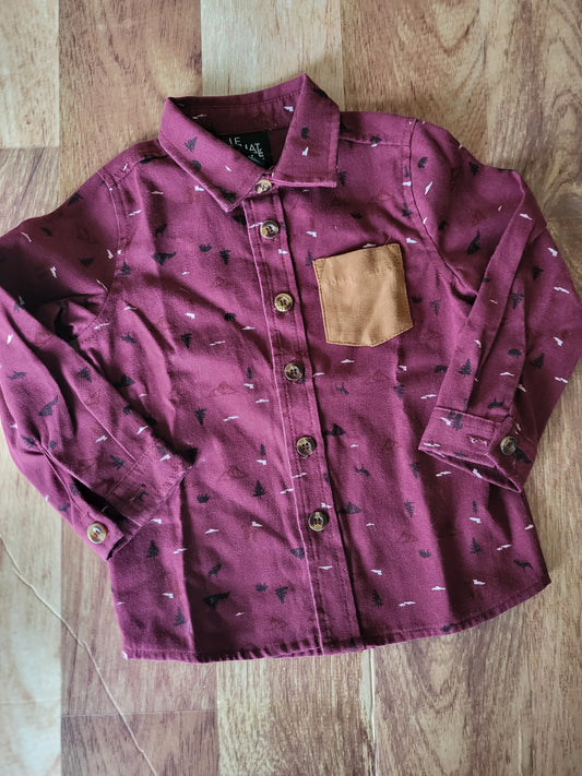 Chemise chat botté - 18 mois