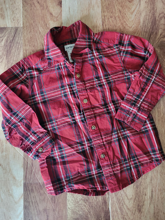 Chemise carter's - 2 ans