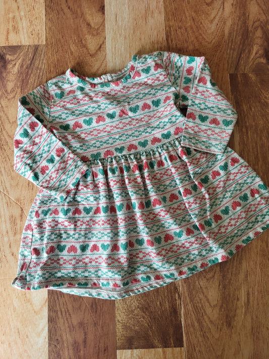 Robe george - 6-12 mois