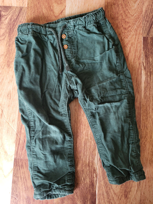 Pantalon h&m doublé - 12-18 mois