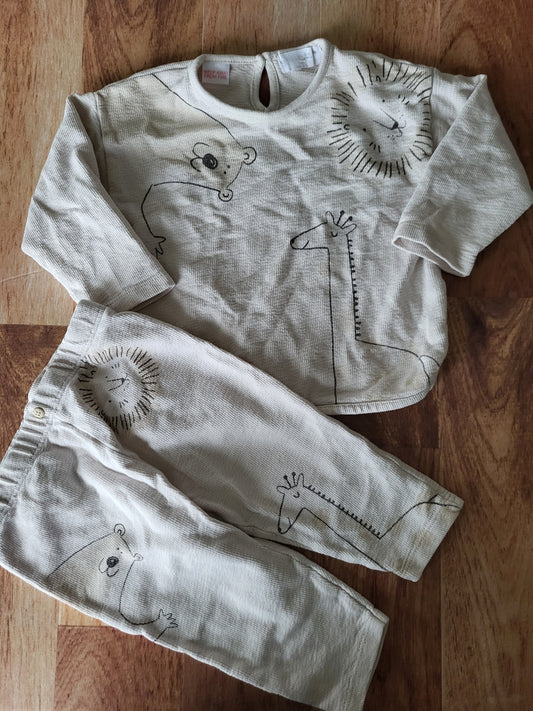 Ensemble zara - 6-9 mois