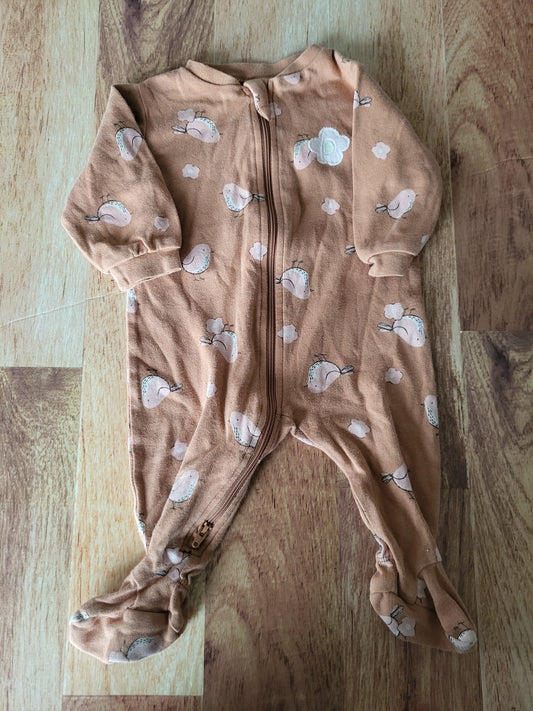 Pyjama pekkle - 3 mois mousseux