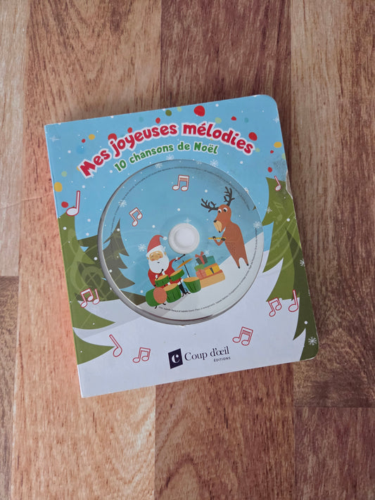 Livre rigide + cd musique