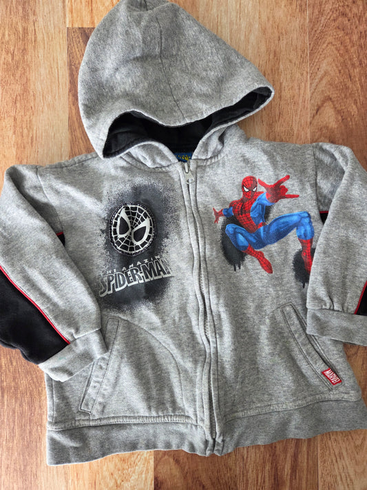 Veste spider man - 5 ans tachée