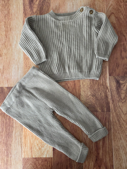 Ensemble de laine petit lem - 3-6 mois