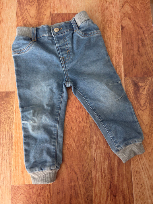 Jeans signature - 12-18 mois