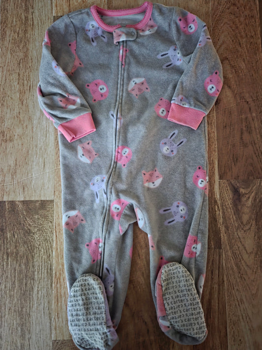 Pyjama carter's polar - 18 mois pieds légèrement tachés + mousseux