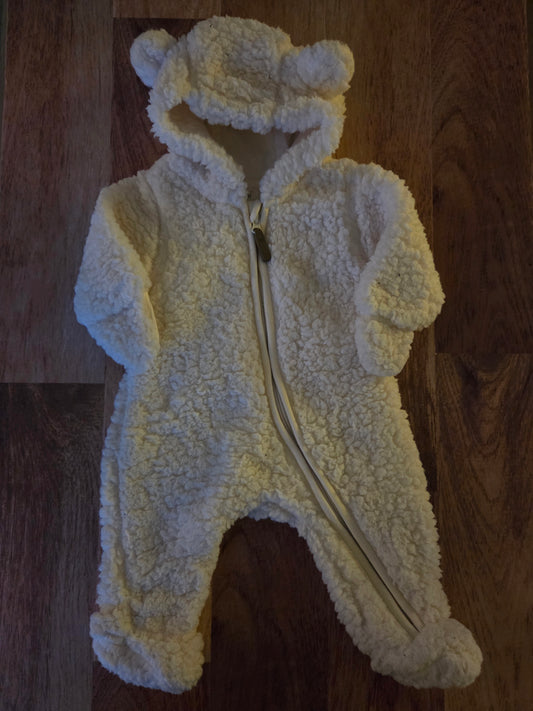 Manteau léger h&m - 0-1 mois légèrement mousseux