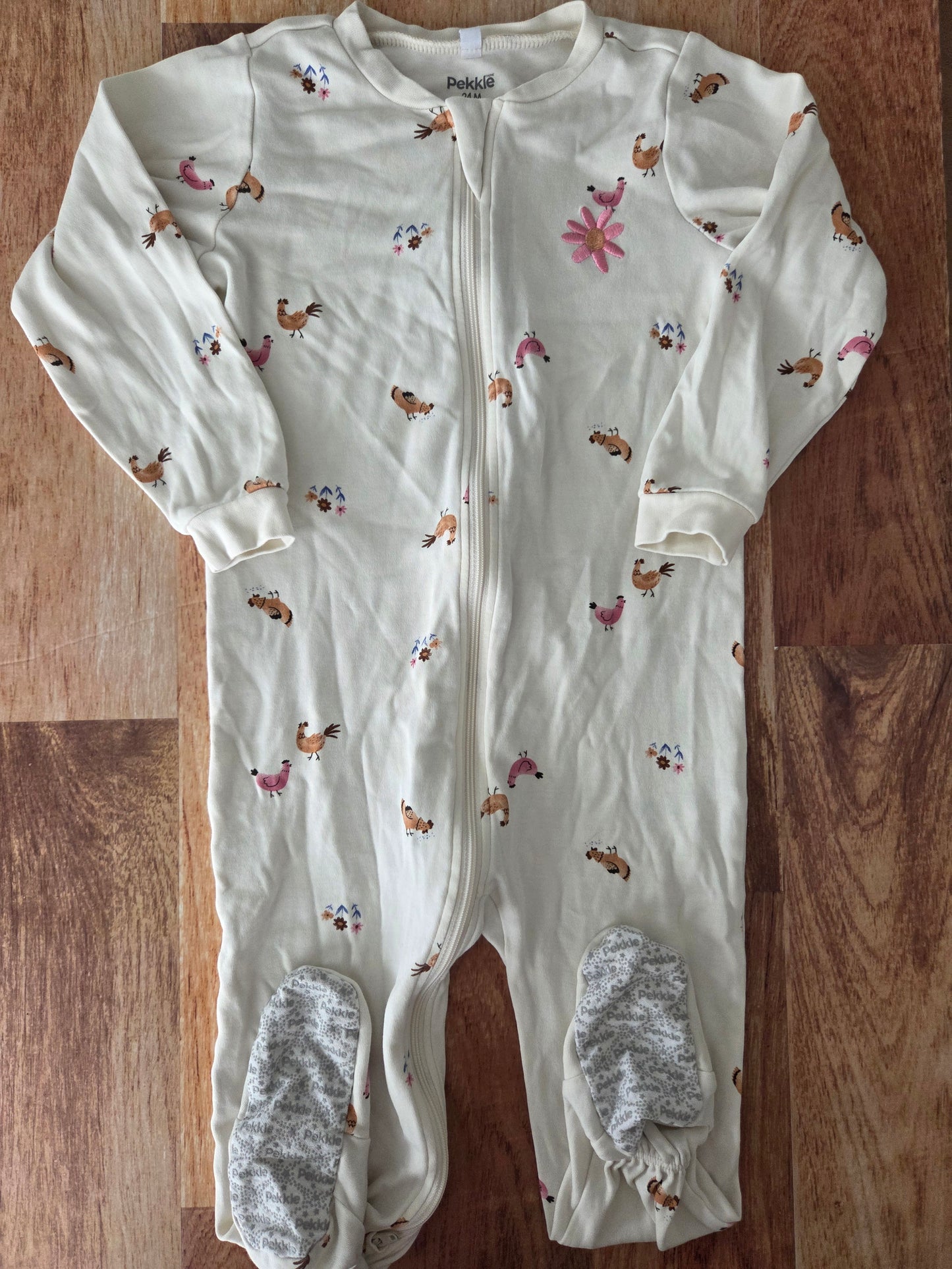 Pyjama pekkle - 24 mois grisâtre