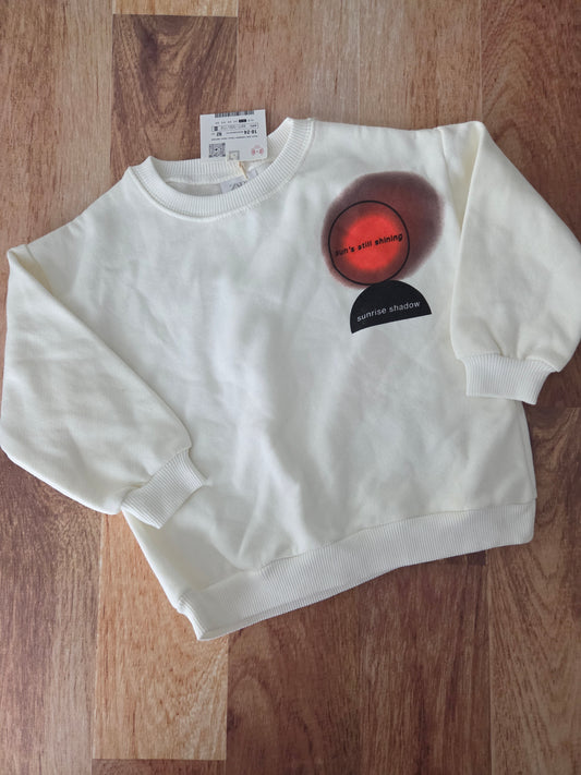 Crewneck zara - 18-24 mois
