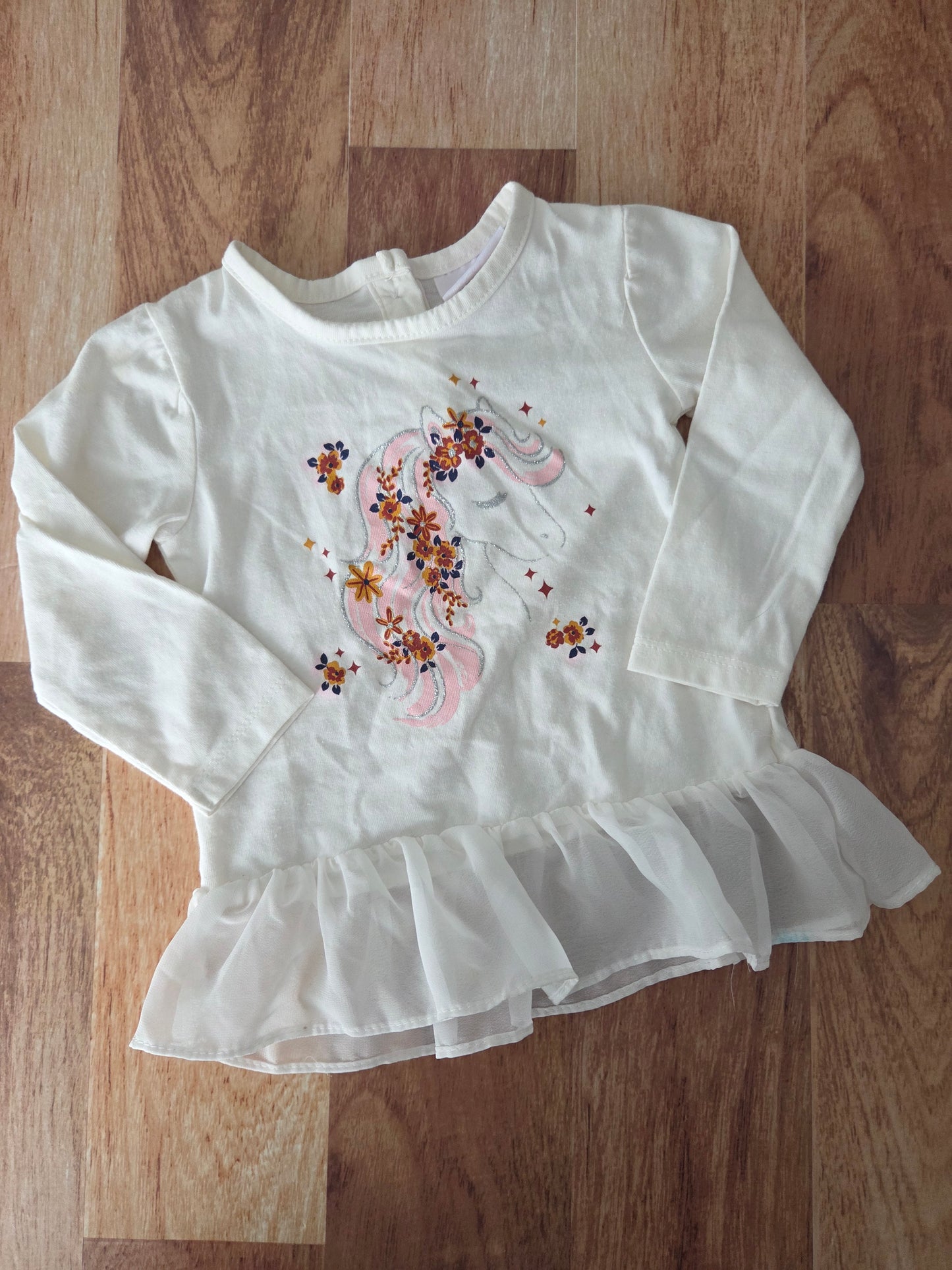 Chandail little lass - 18 mois taché