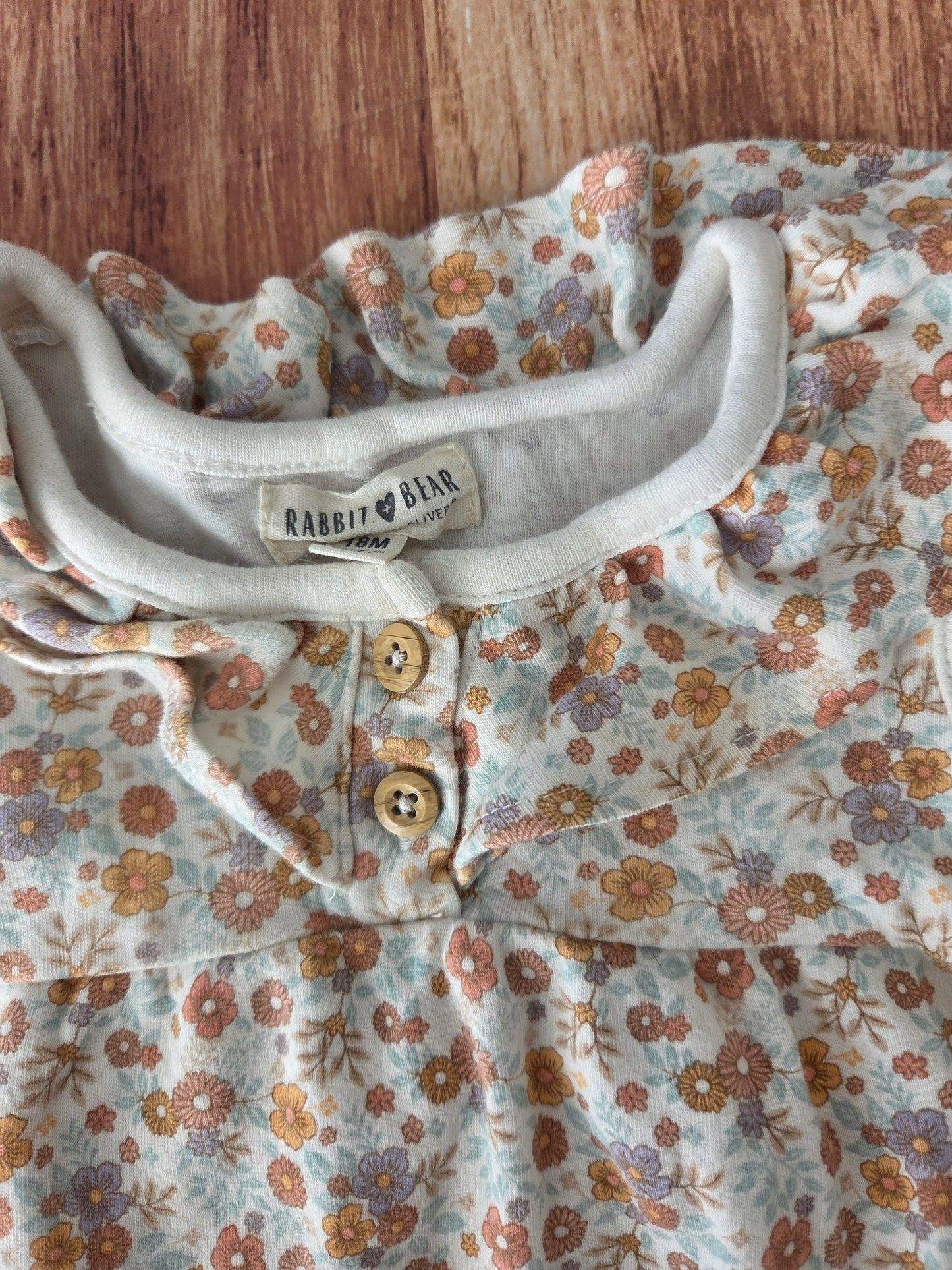 Romper rabbit bear - 18 mois petite tache au col