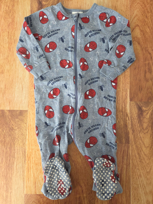 Pyjama marvel - 12-18 mois mousseux et pieds usée
