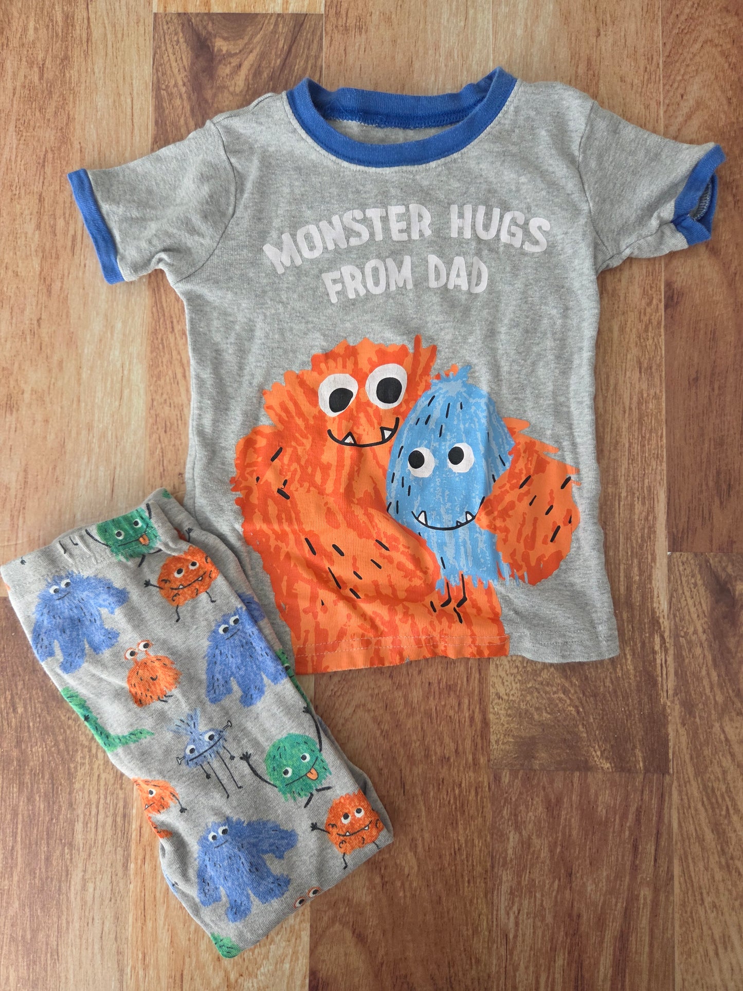 Pyjama children place - 2 ans dessins craqués