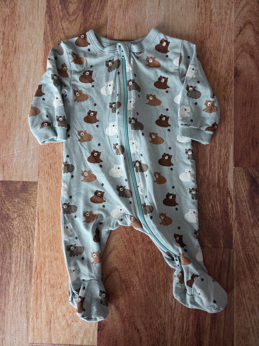 Pyjama origami - nouveau-né