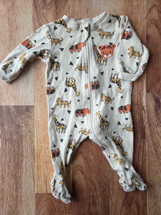 Pyjama pekkle - 3 mois taché