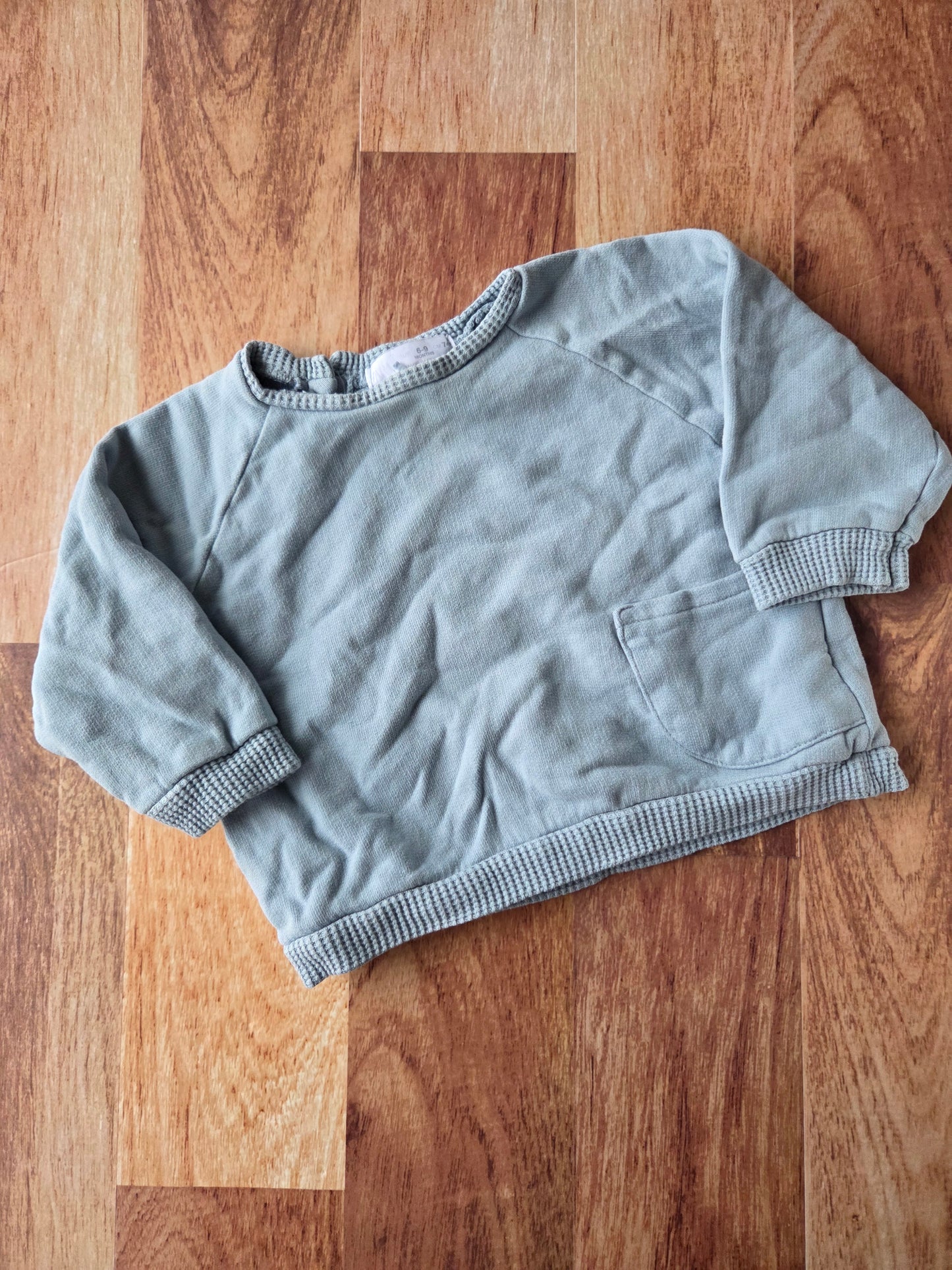 Crewneck zara - 6-9 mois imparfait