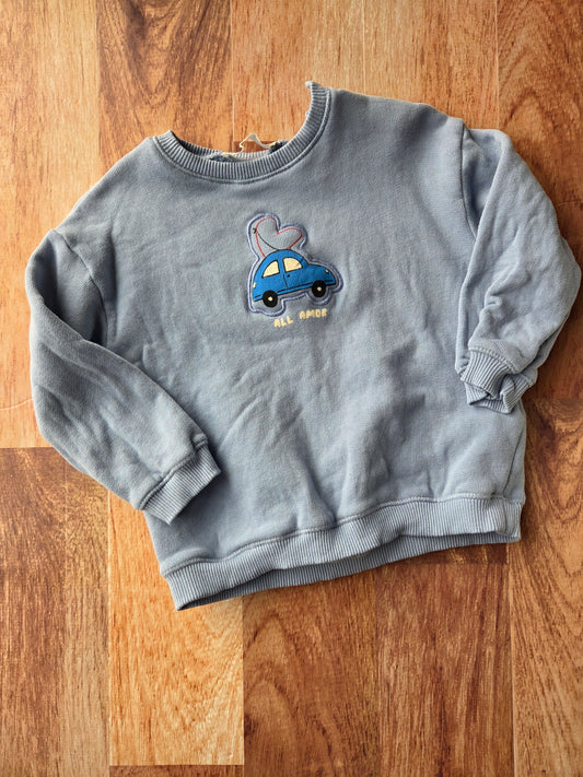 Crewneck zara - 9-12 mois