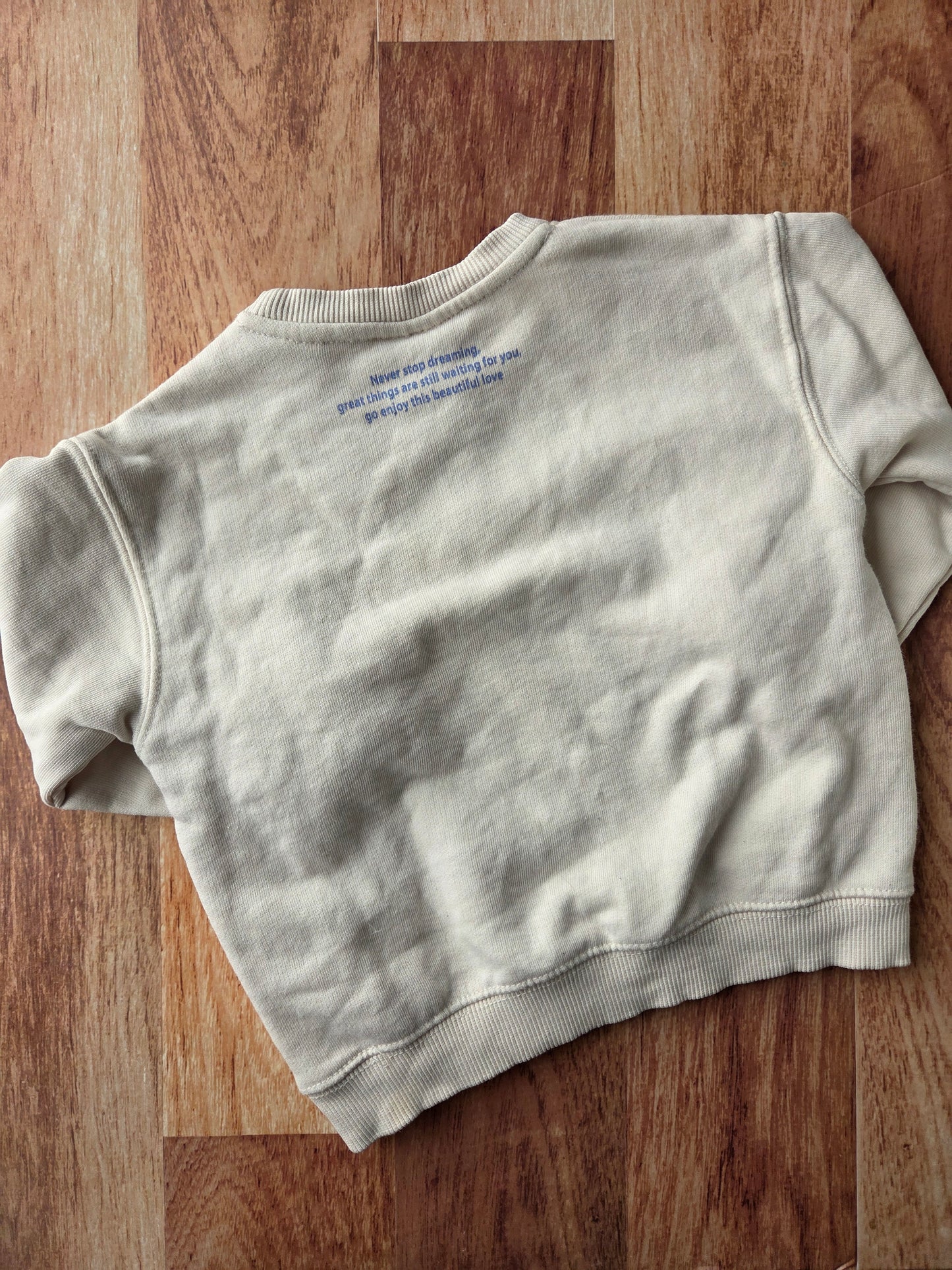 Crewneck zara - 18-24 mois petites taches